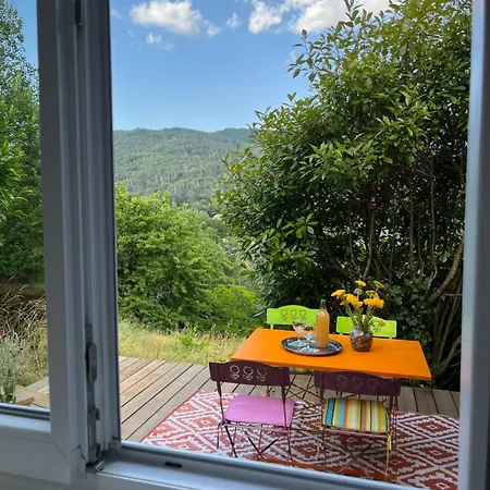 Vue Exceptionnelle & Terrasse Au Calme -studio Independant - Gorges Du Allier Apartamento Chanteuges
