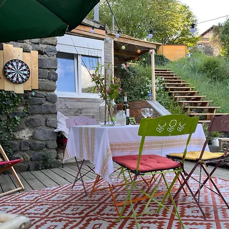 Vue Exceptionnelle & Terrasse Au Calme -studio Independant - Gorges Du Allier 公寓 *